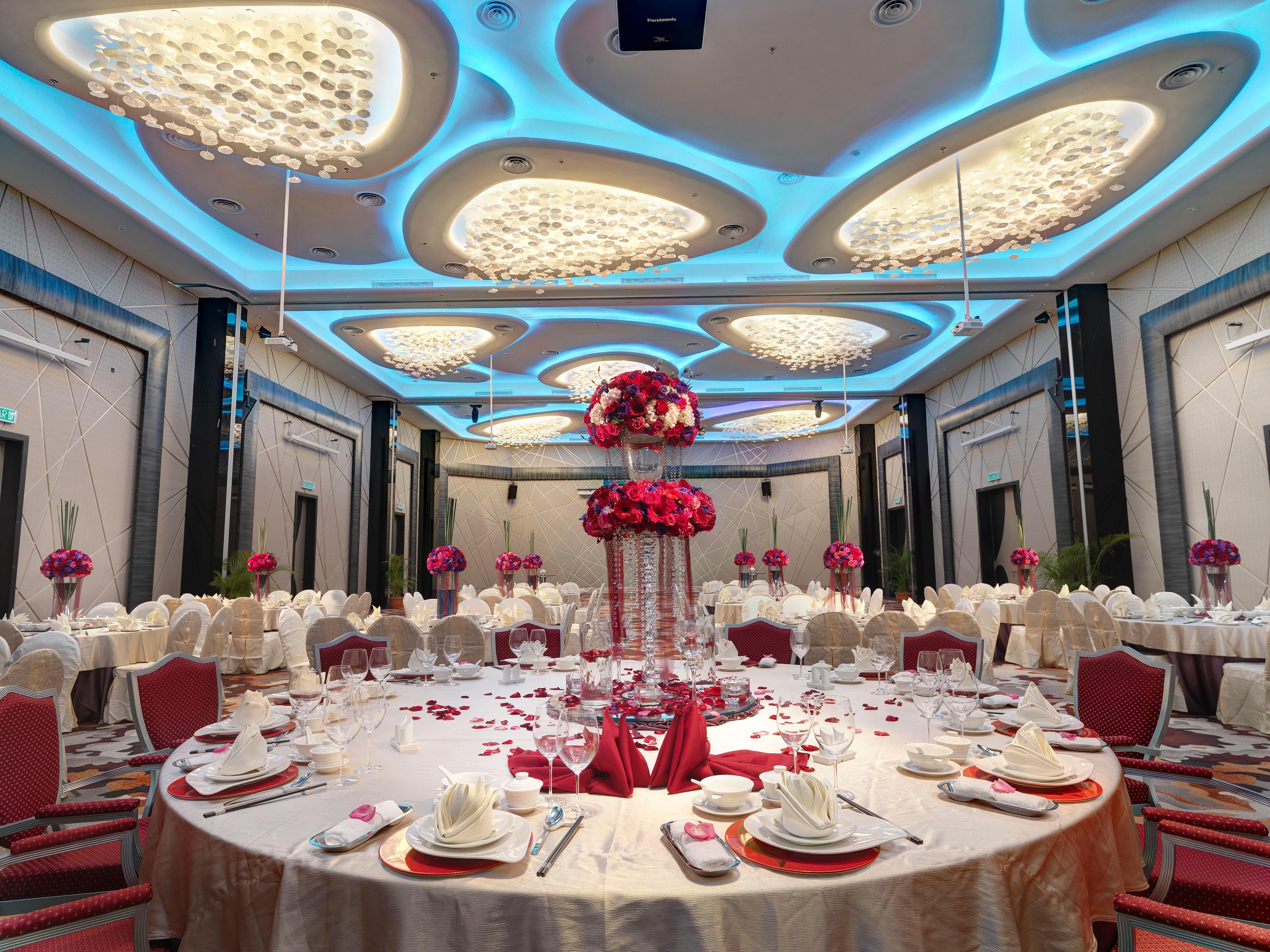 马来西亚大红花（丽昇精选酒店） 波德申 外观 照片 A wedding reception at the Grand Ballroom